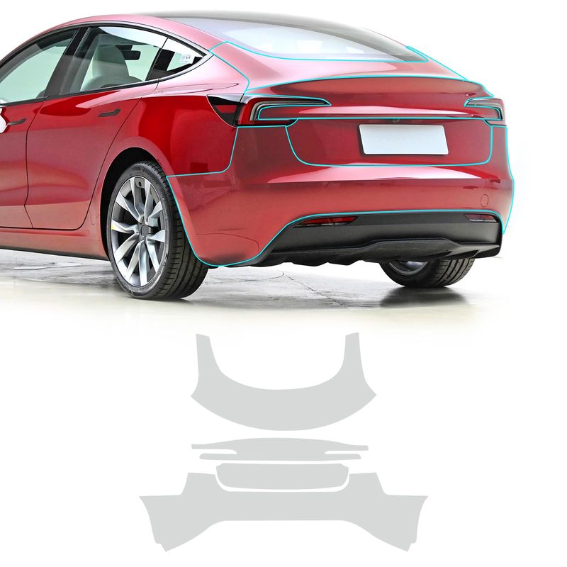 Paint Model Kit - 8.5Mil Pre‑Cut TPU PPF Paint Protection