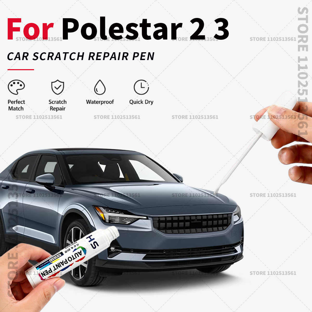 Paint Model Kit - Car Touch Up Paint Pen Quick