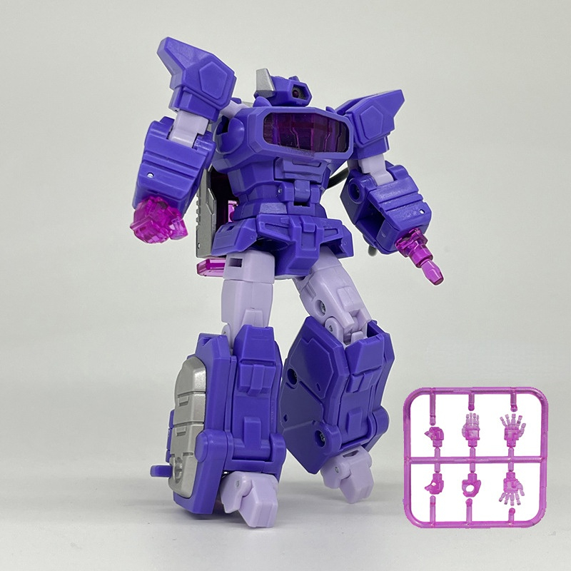 Model Kit Waifu - Shockwave Transformation PT03 PT-03 G1 small