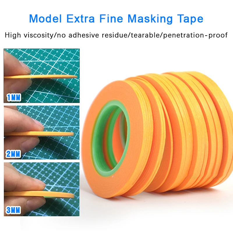 Model Spraying Coating Color U - огляд і ціна Masking Tape Thin