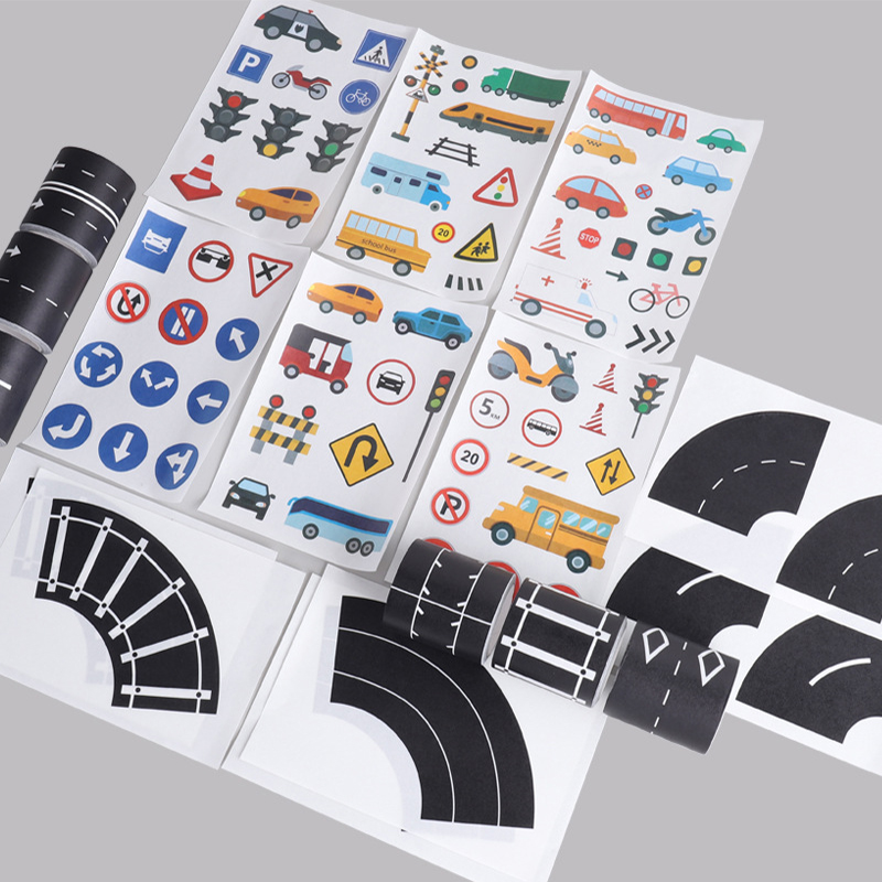 6 rolls/box DIY road and rail  - огляд і ціна Masking Tape Thin