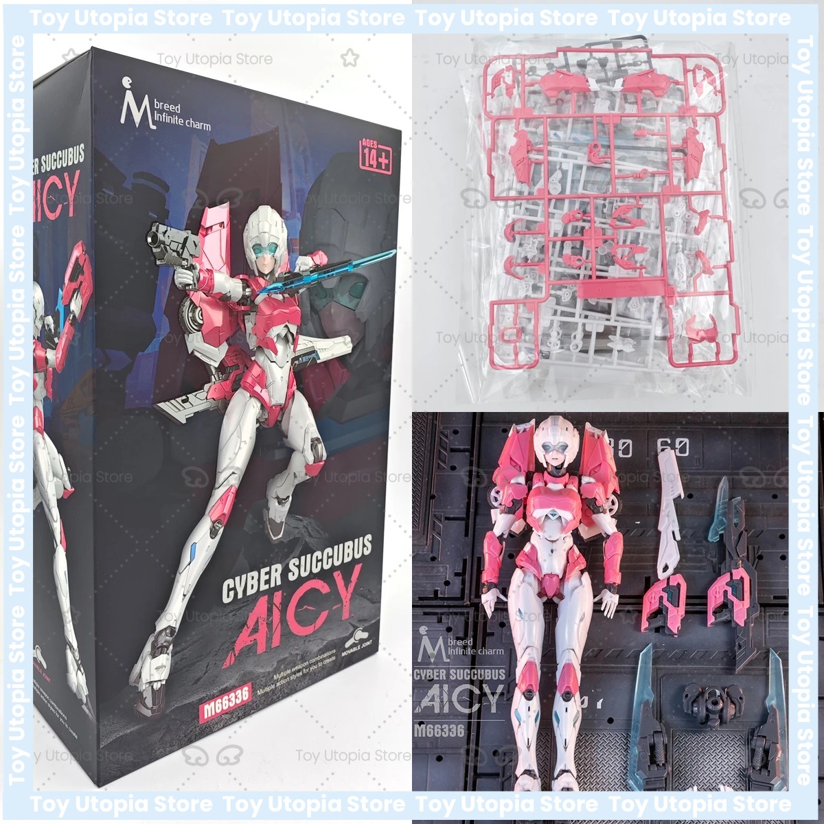 M Breed Infinite Charm M66336  - огляд і ціна Model Kit Waifu