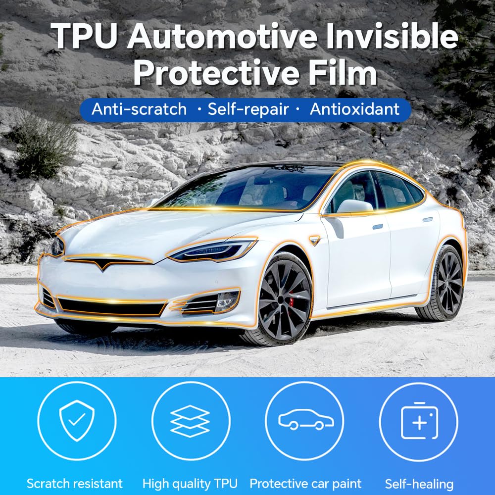 8.5Mil TPU Bumper Paint Protec - огляд і ціна Paint Model Kit