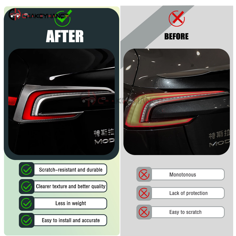 Real Carbon Fiber Rear Car Tai - огляд і ціна Model Kit Frame
