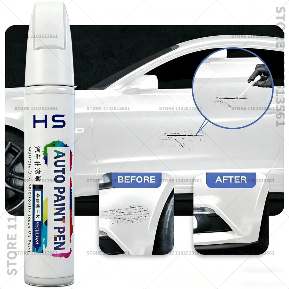 Car Touch Up Paint Pen Quick R - огляд і ціна Paint Model Kit