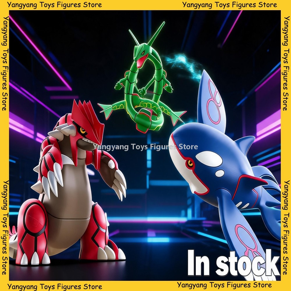 Bandai Original POKEMON Scale  - огляд і ціна Model Kit Rayquaza