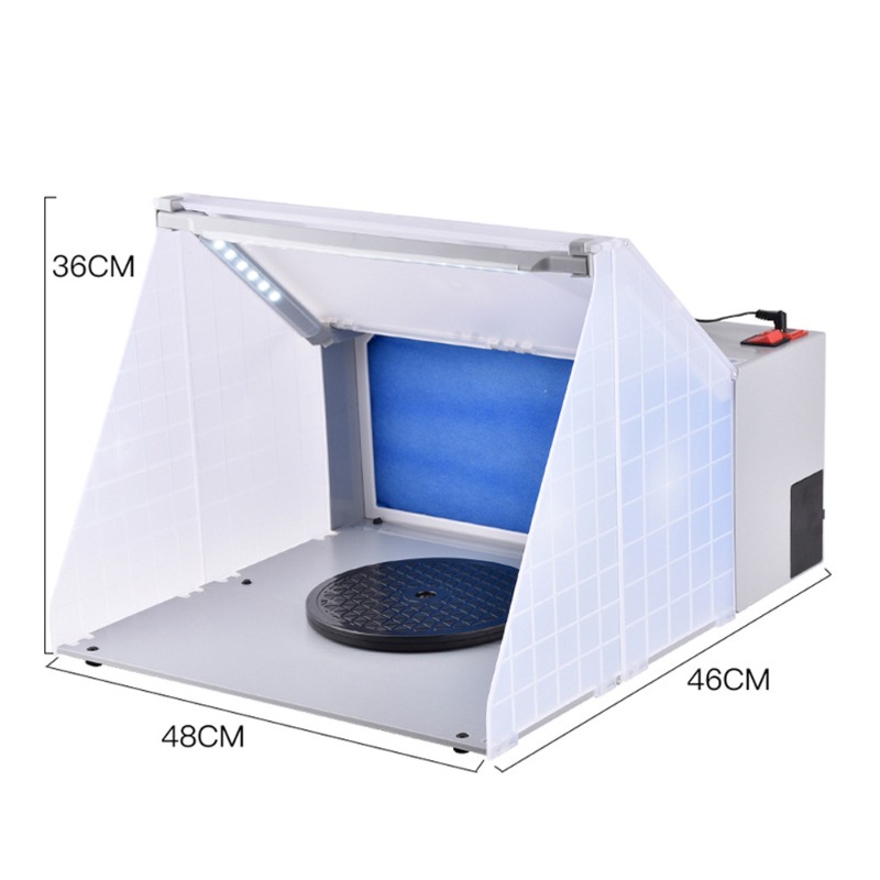 Model Kit Spray Painting Booth - огляд і ціна Paint Model Kit
