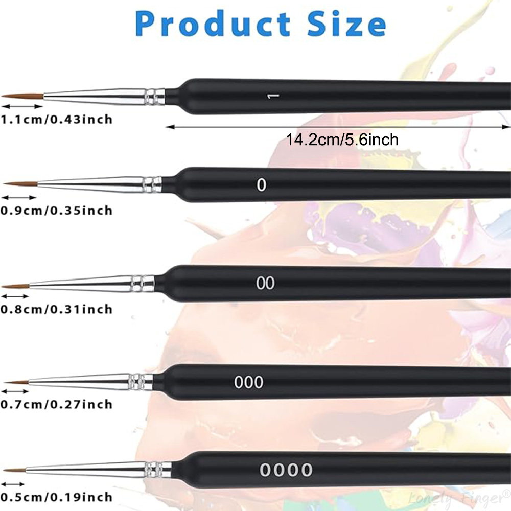 5/11Pcs Paint Brushes Set, Art - огляд і ціна Paint Model Kit