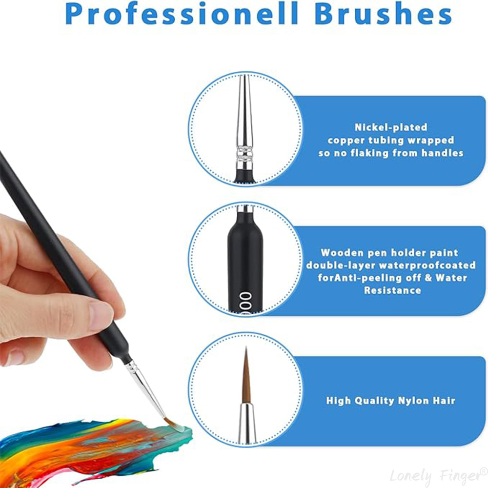 5/11Pcs Paint Brushes Set, Art - огляд і ціна Paint Model Kit