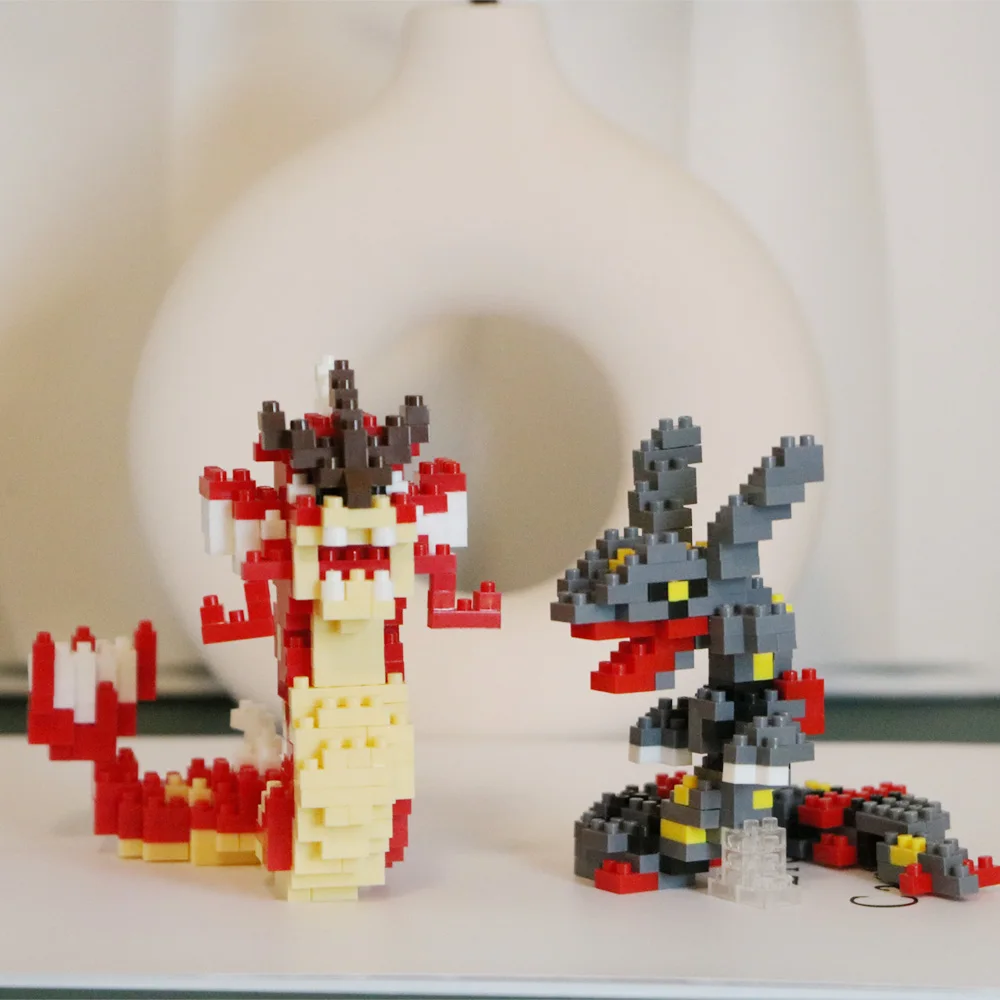Pokemon Micro Building Blocks  - огляд і ціна Model Kit Rayquaza