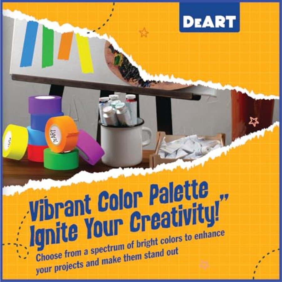 Colored Masking Tape Painters  - огляд і ціна Masking Tape Thin